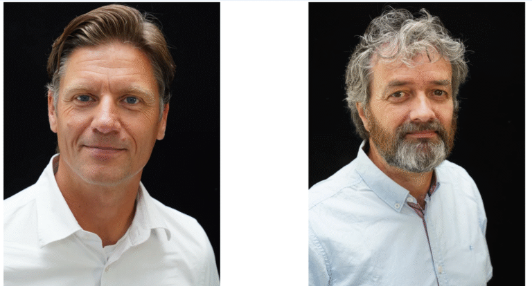 Links Marco de Boer rechts William Leenders