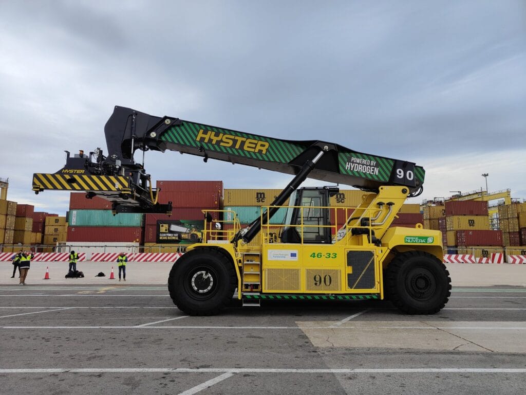 Hydrogen powered heftruck