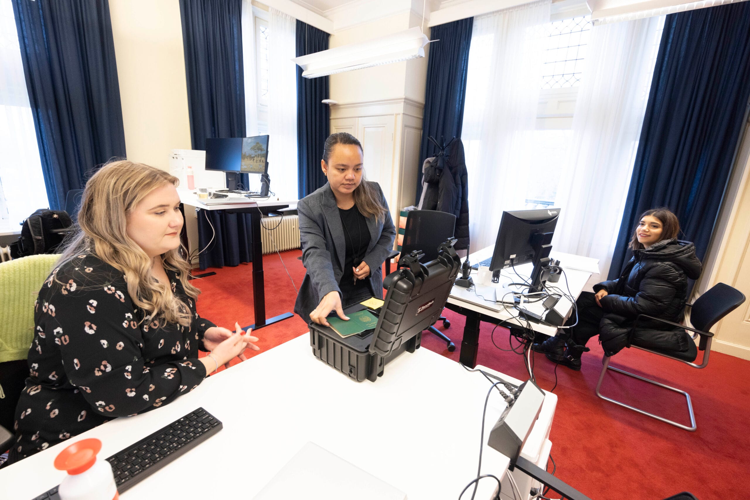Expats in het Lifeport Welcome Center