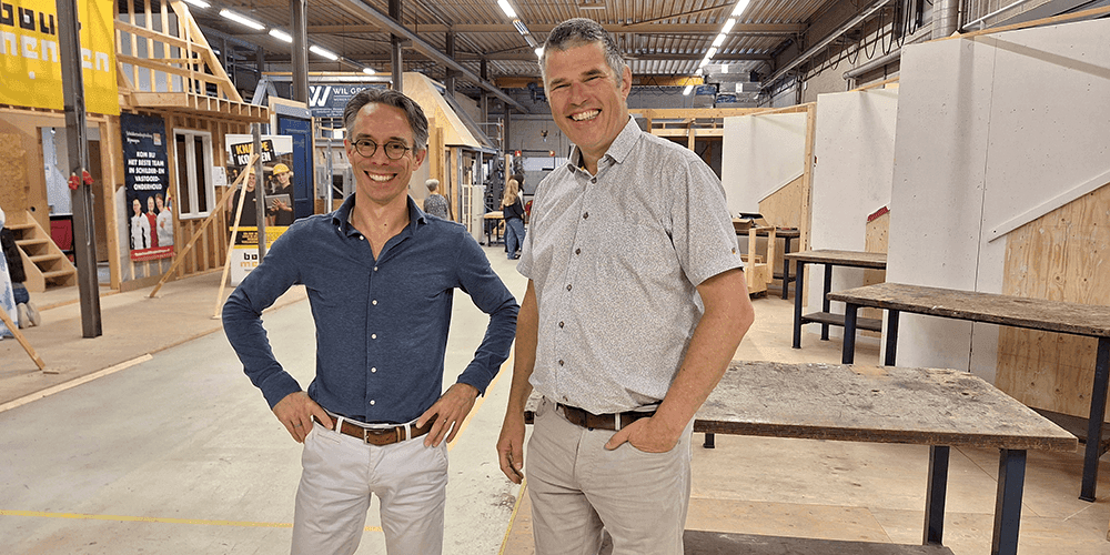 Wouter van der Burg en Eric Willems